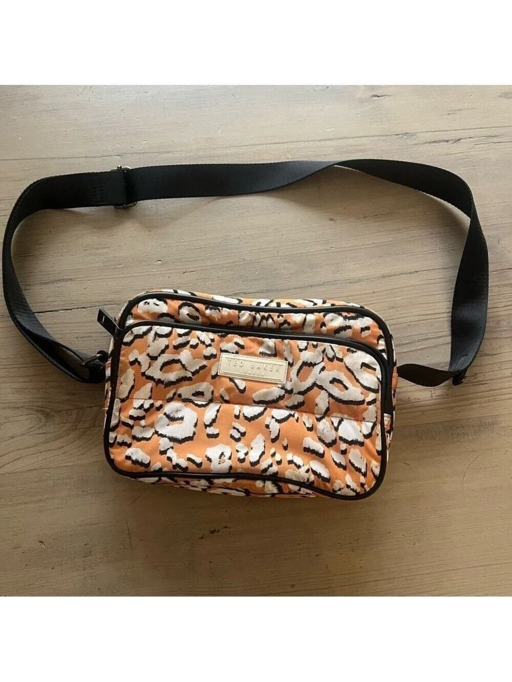 Ted Baker London Leopard Puffer Belt Bag, Shoulder Bag Leopard Print Bag